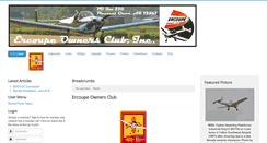 Desktop Screenshot of ercoupe.org